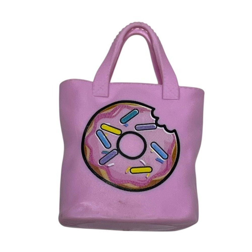 Mattel Donut Kawaii Bag Purse Barbie Fashionista Accessory Diorama Clothing
